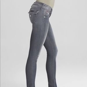 Grey Hudson Skinny Jeans